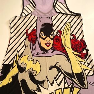 Vintage Girl Sleepwear Nightgown Dress DC Comics Size fits Medium to Large